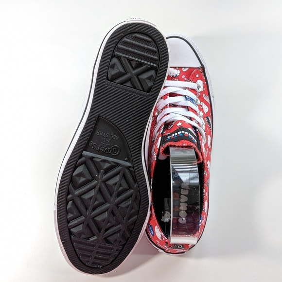 ⬇️Converse x Hello Kitty All Star Low Fiery Red - Picture 5 of 7